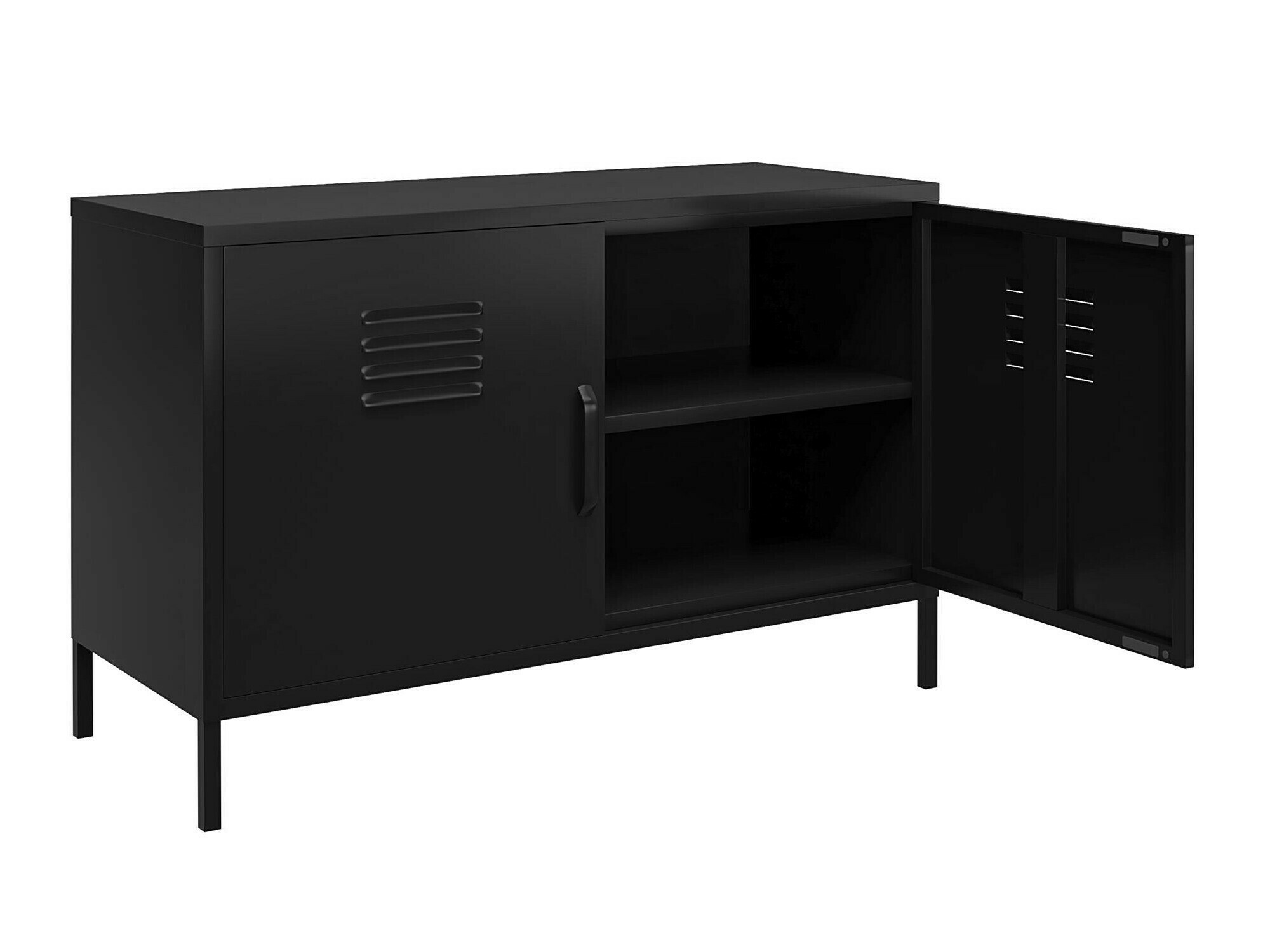 Conjunto para sala de estar Ophfere 105 (Preto)