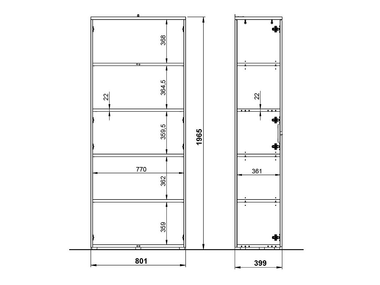 Estante Vesbeno 102 (Caxemira)