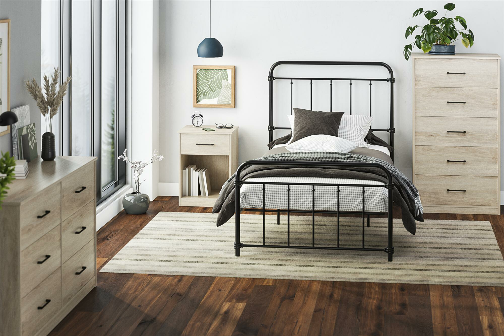 Cómoda Tulsa 666 (Carvalho claro)