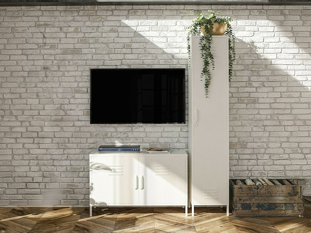 Conjunto para sala de estar Ophfere 105 (Branco)