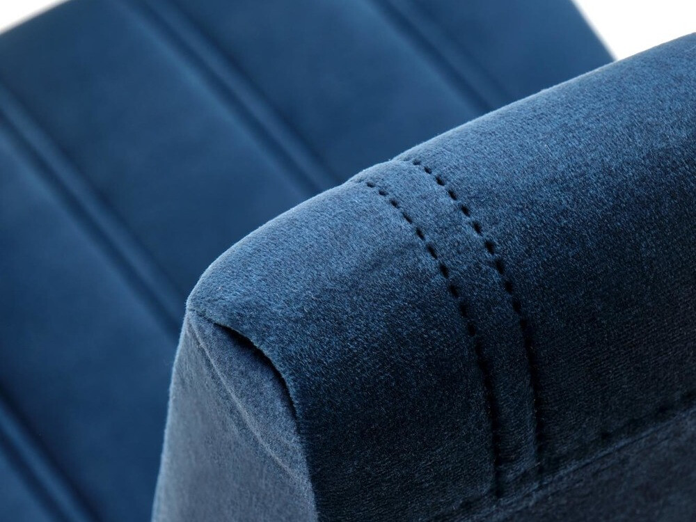 Cadeira Houston 684 (Azul escuro + Preto)