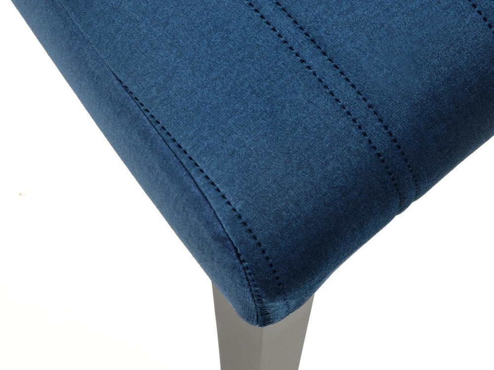 Cadeira Houston 684 (Azul escuro + Preto)