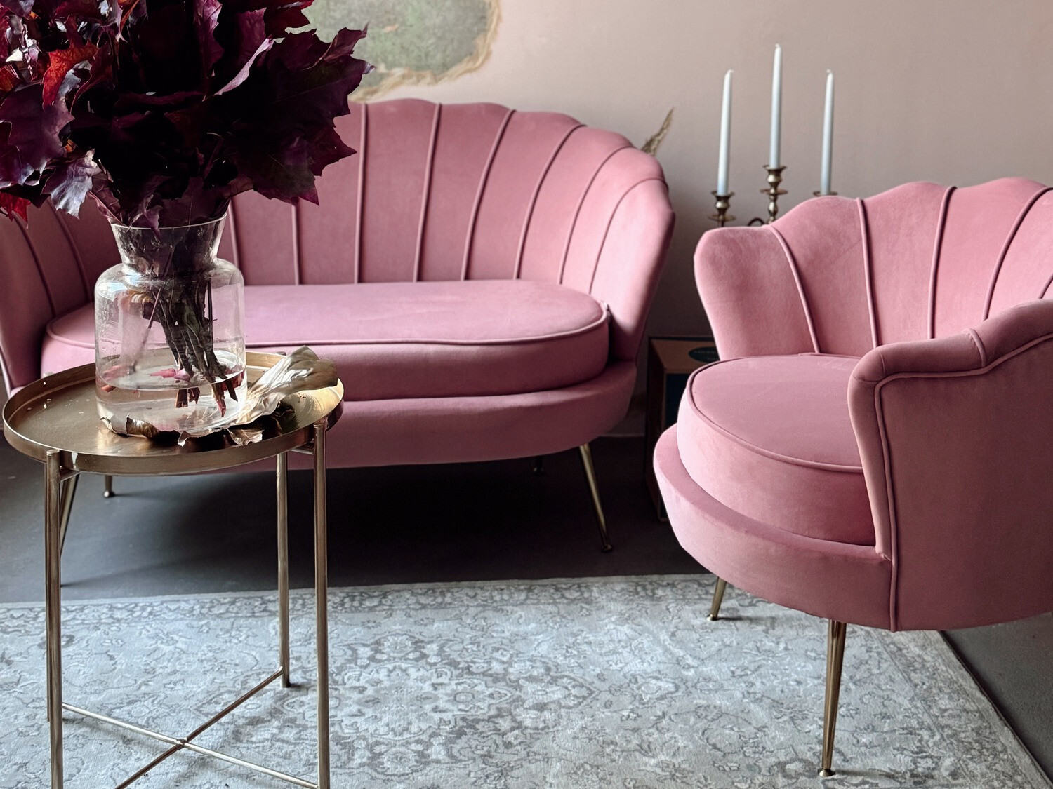 Poltrona Houston 828 (Rosa)