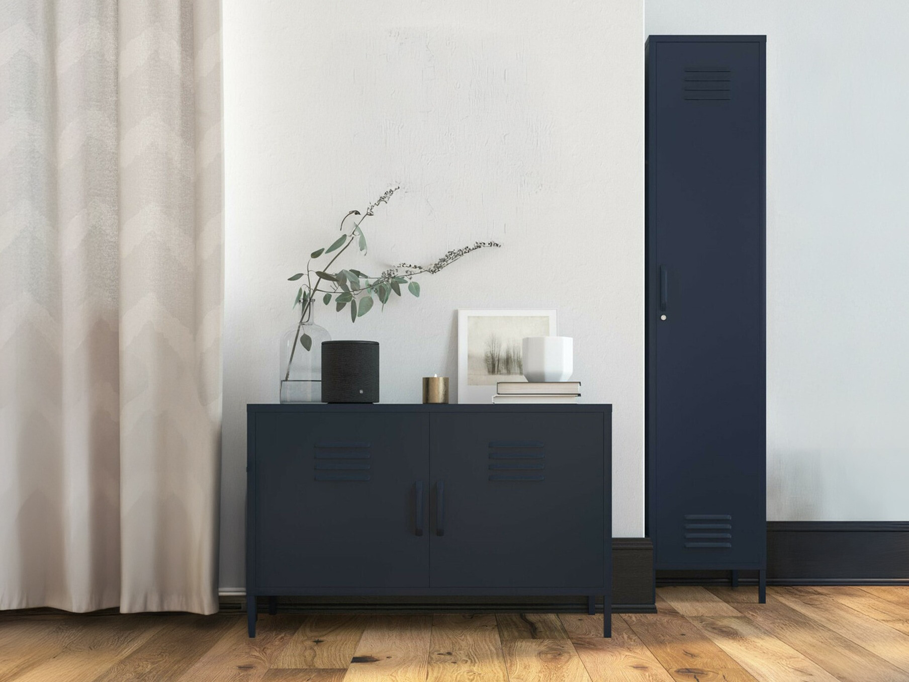 Conjunto de mobiliário Merfeli 105 (Azul)