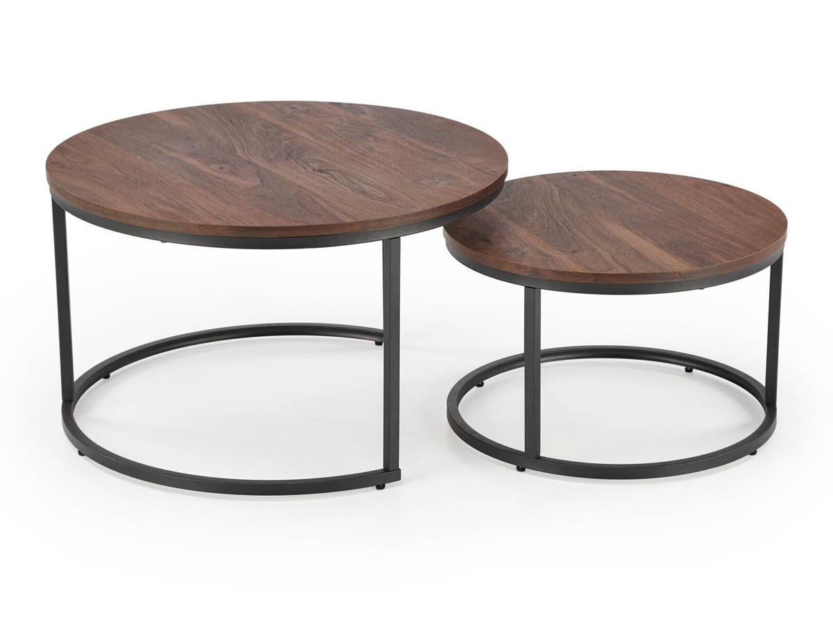 Conjunto de mesa de centro Houston 1832 (Noz)