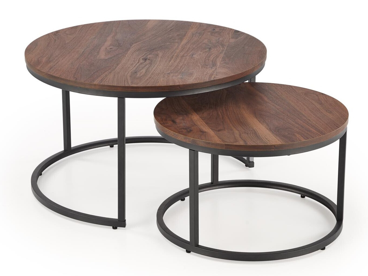 Conjunto de mesa de centro Houston 1832 (Noz)