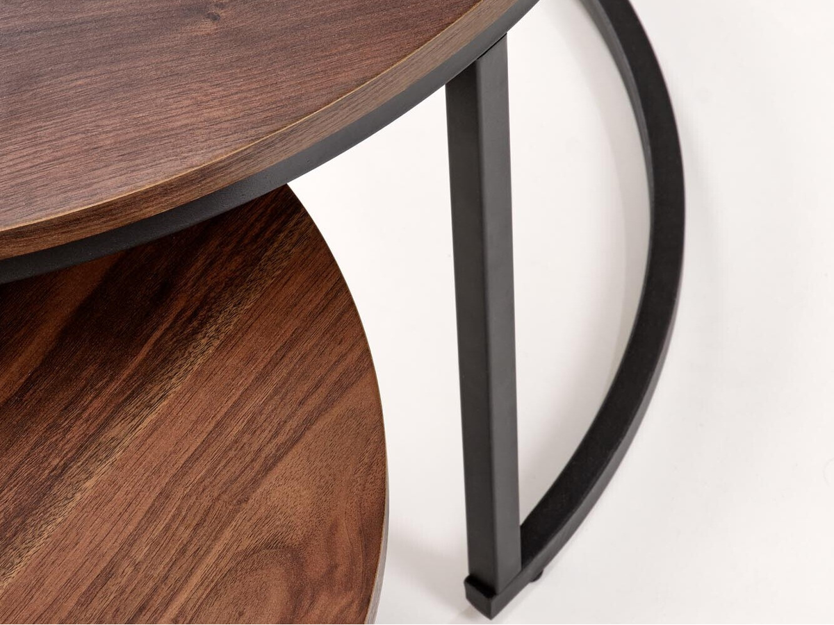 Conjunto de mesa de centro Houston 1832 (Noz)