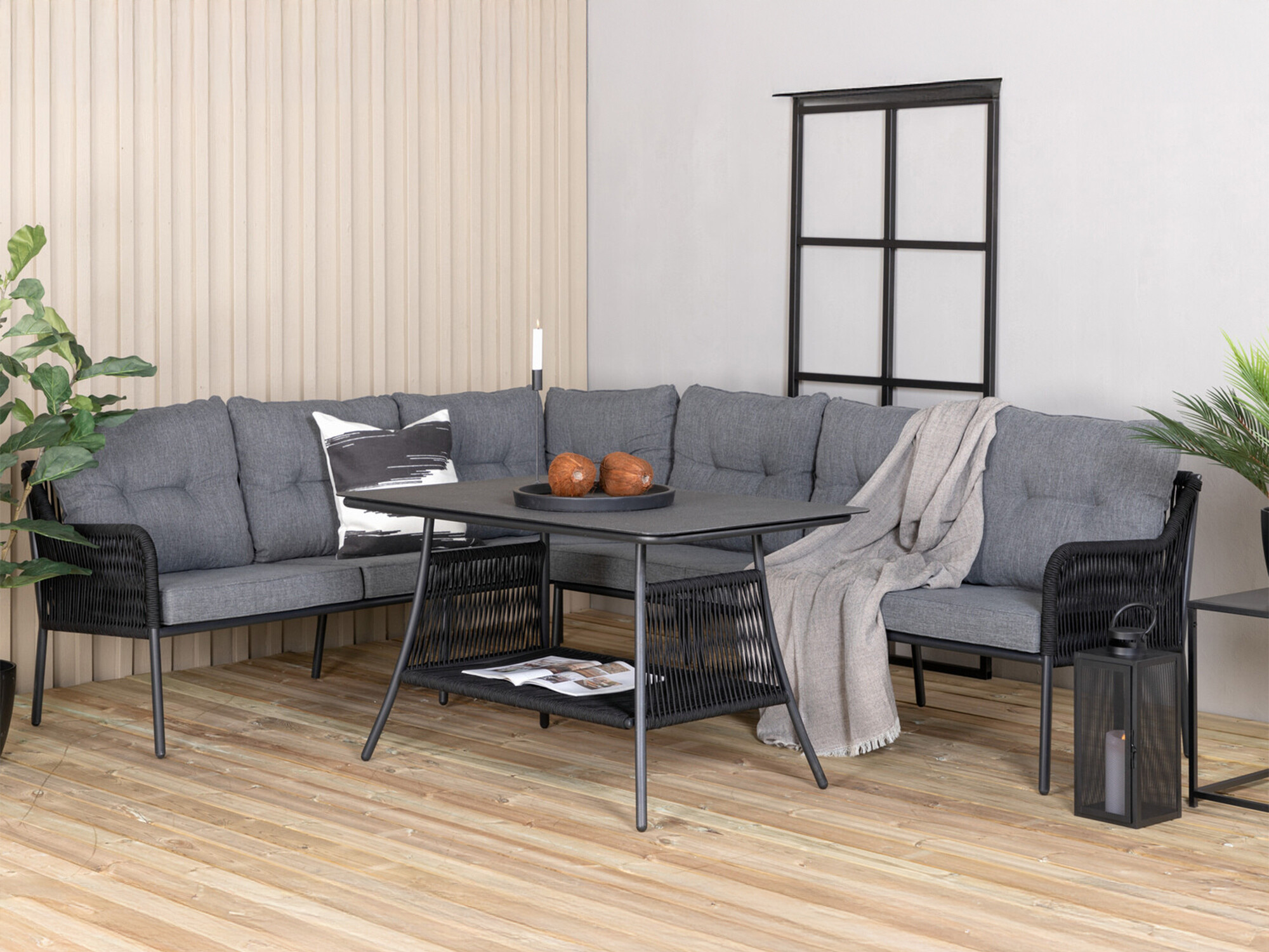 Conjunto de mobiliário de exterior Dallas 558