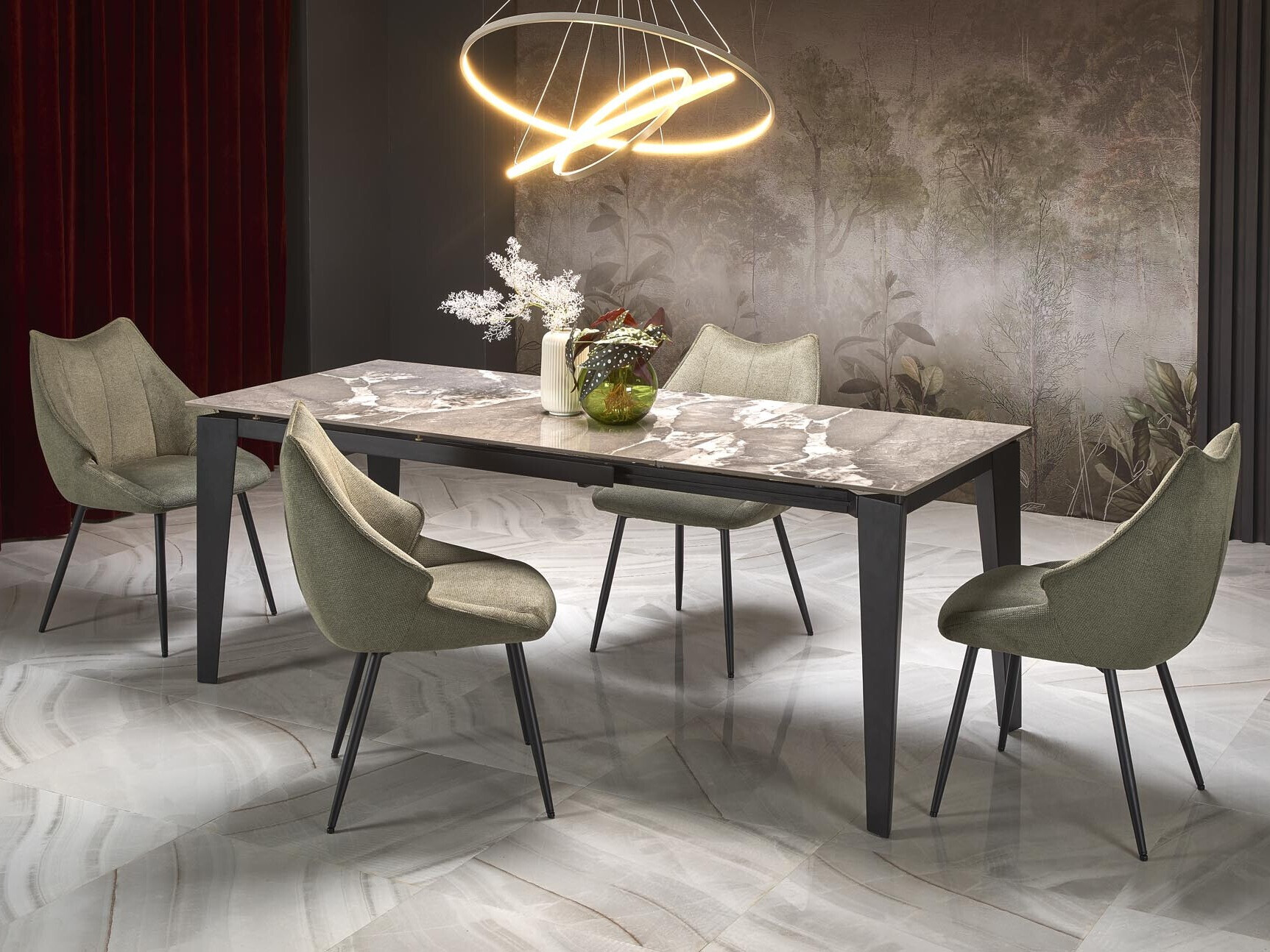 Mesa Houston 2157 (Cinzento mármore)