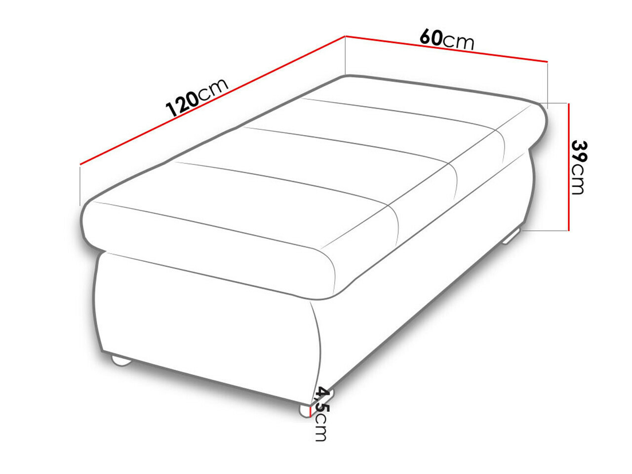 Banco estofado Comfivo 143 (Rico 12)