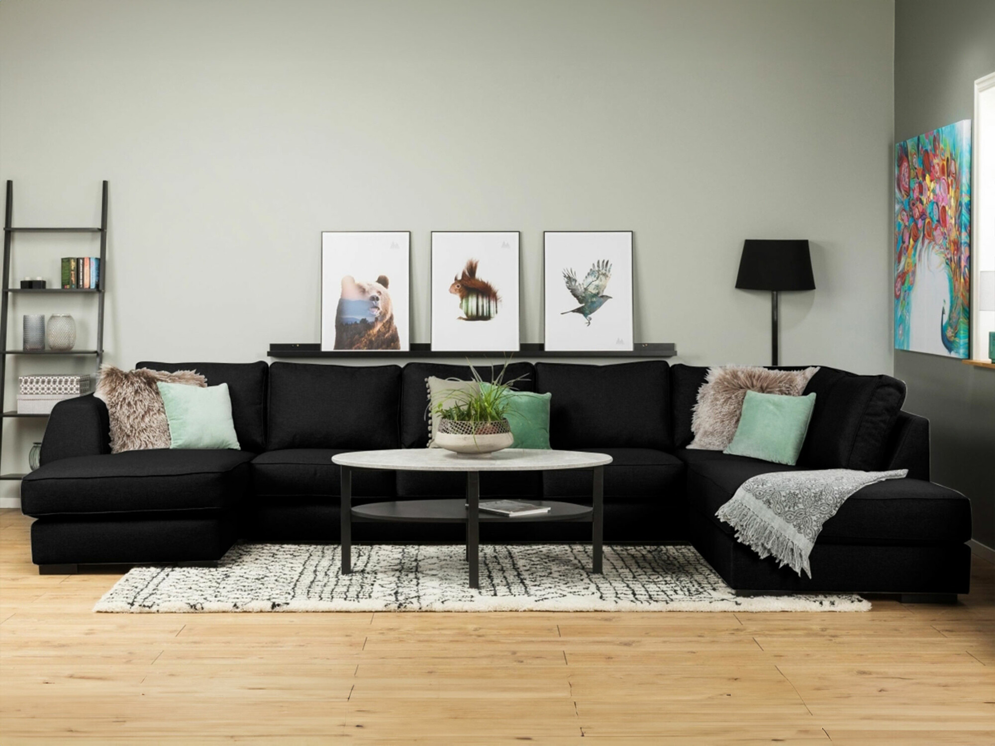 Sofá de canto Scandinavian Choice Etfeli 101