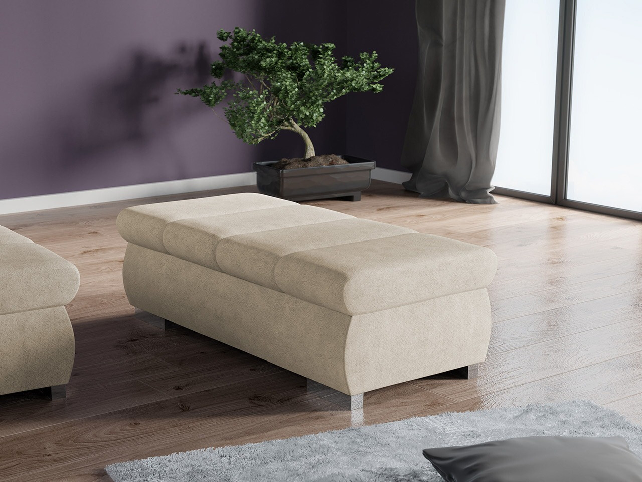 Banco estofado Comfivo 143 (Uttario Velvet 2979)