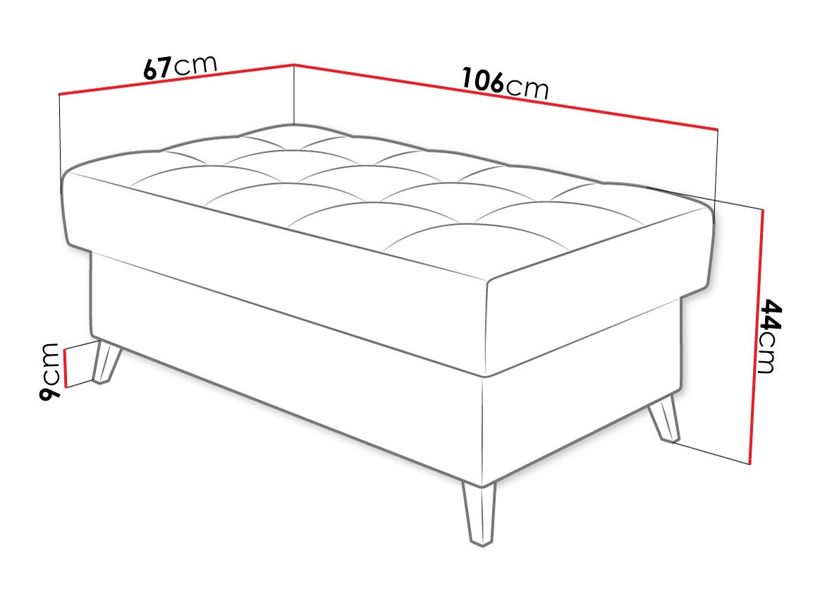 Banco estofado Comfivo Agnus (Wave 09)