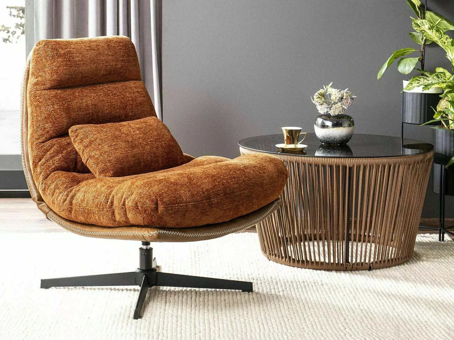 Poltrona Detroit 508 (Laranja escuro)