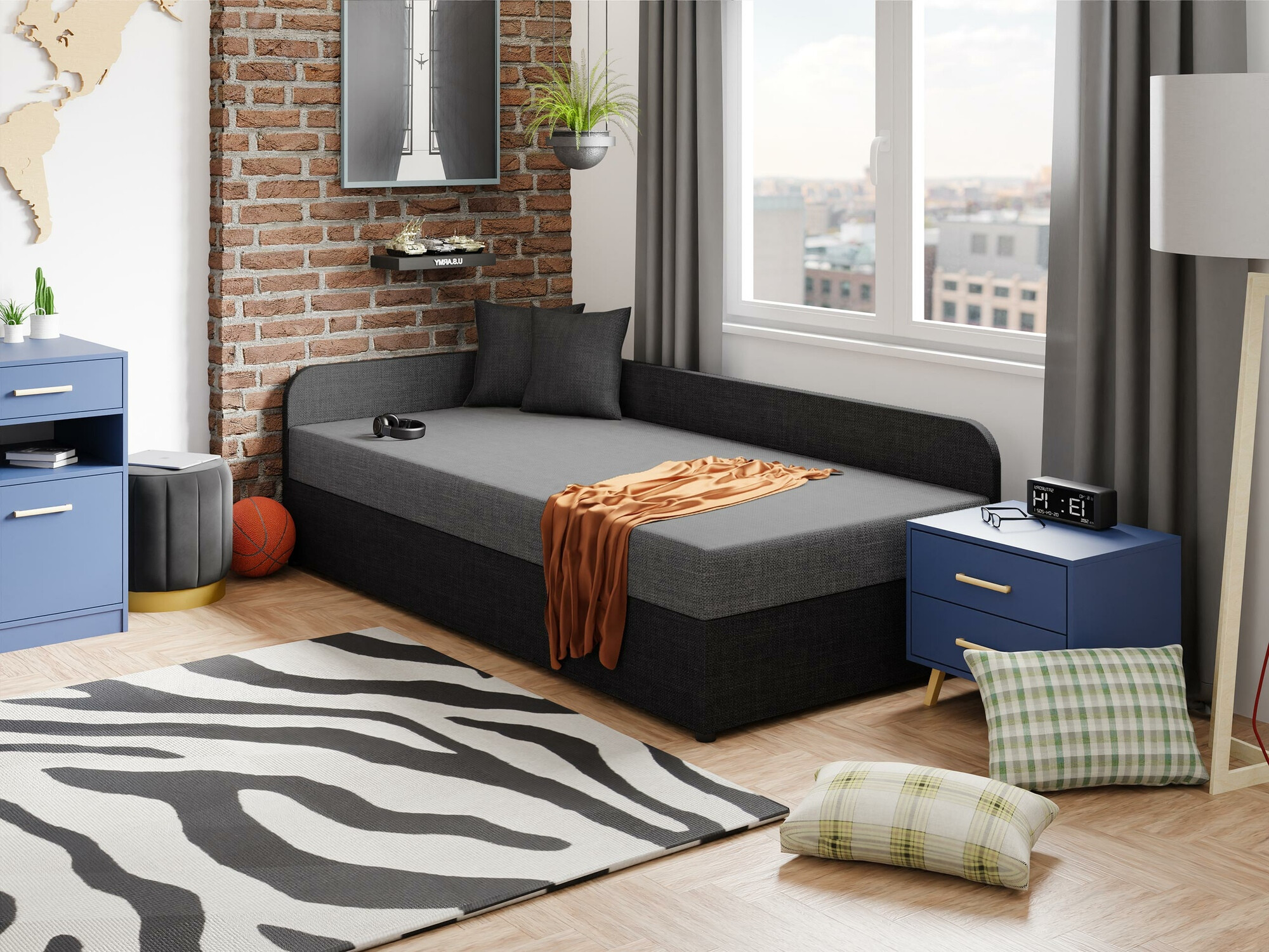Cama Memphis 128 (Lux 23 + Lux 06)