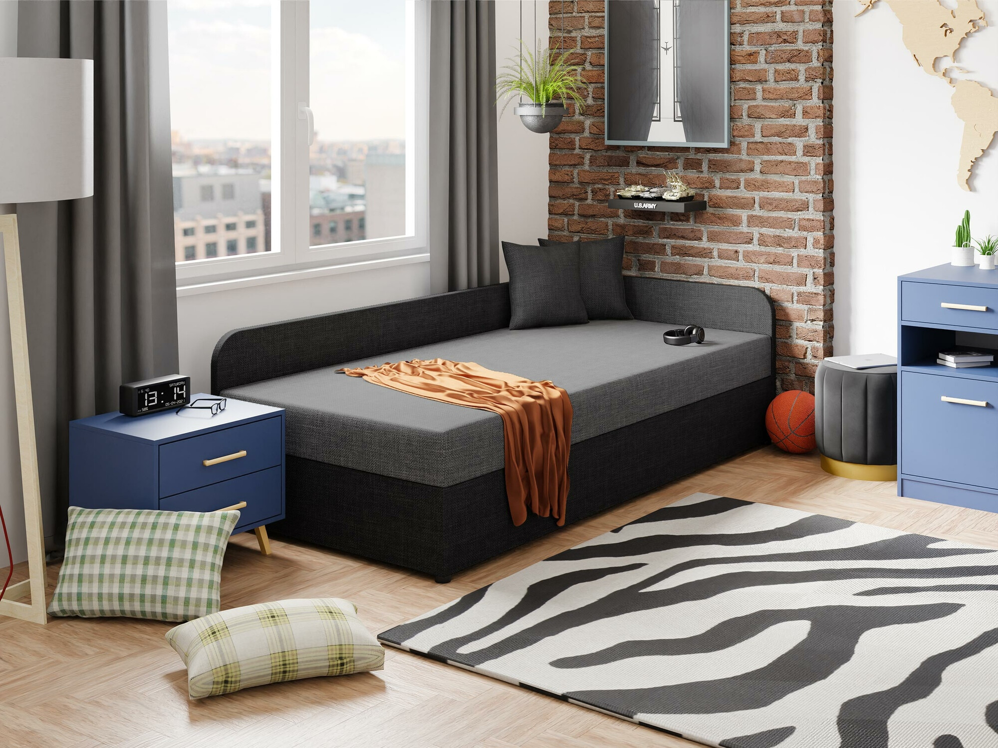 Cama Memphis 128 (Lux 23 + Lux 06)