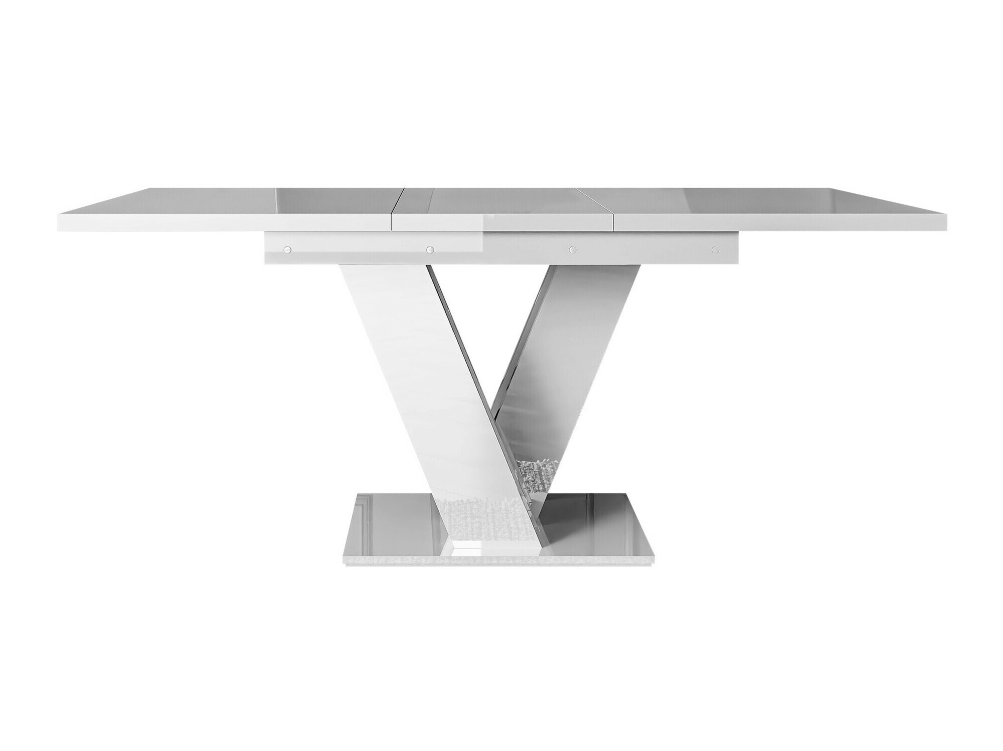 Mesa Musus (Branco brilhante)