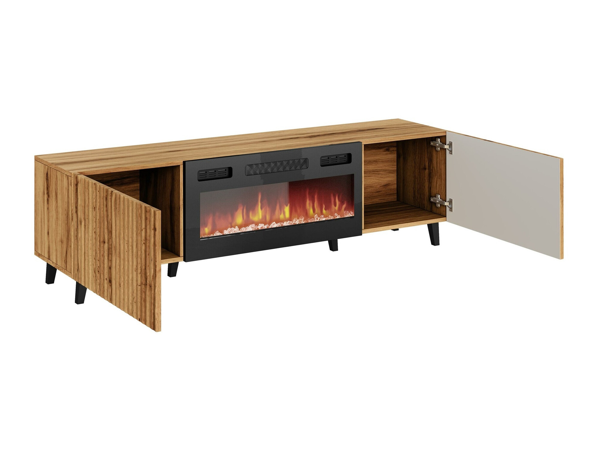 Móvel de TV Comes II (Carvalho wotan)