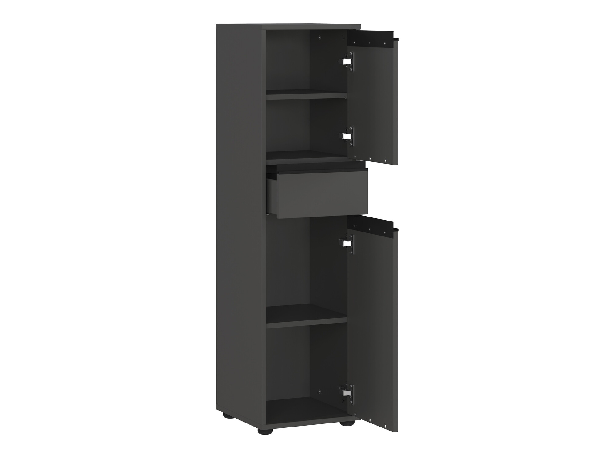 Armário colocado para casa de banho Tensona 101 (Grafite)