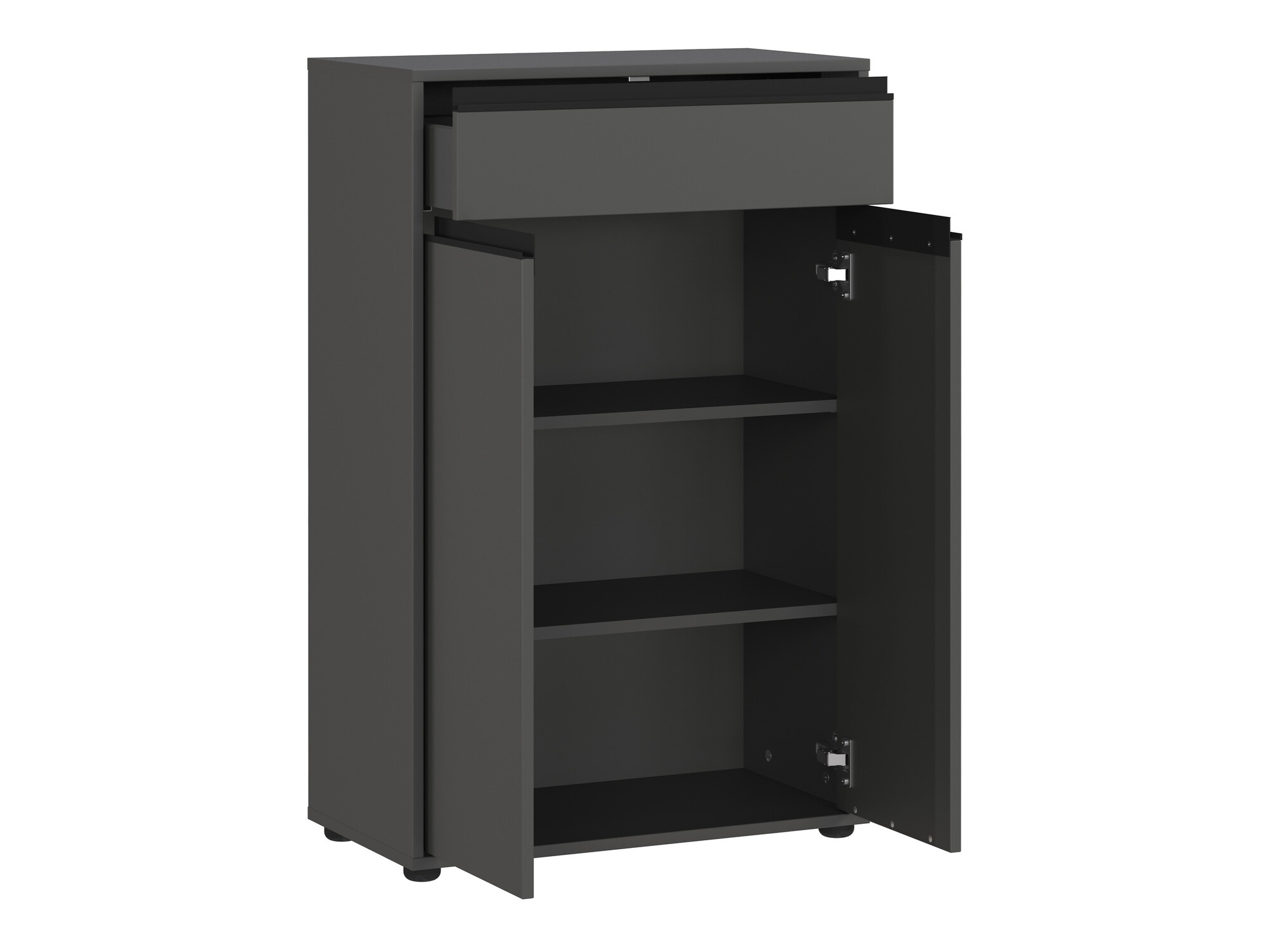 Armário colocado para casa de banho Tensona 102 (Grafite)