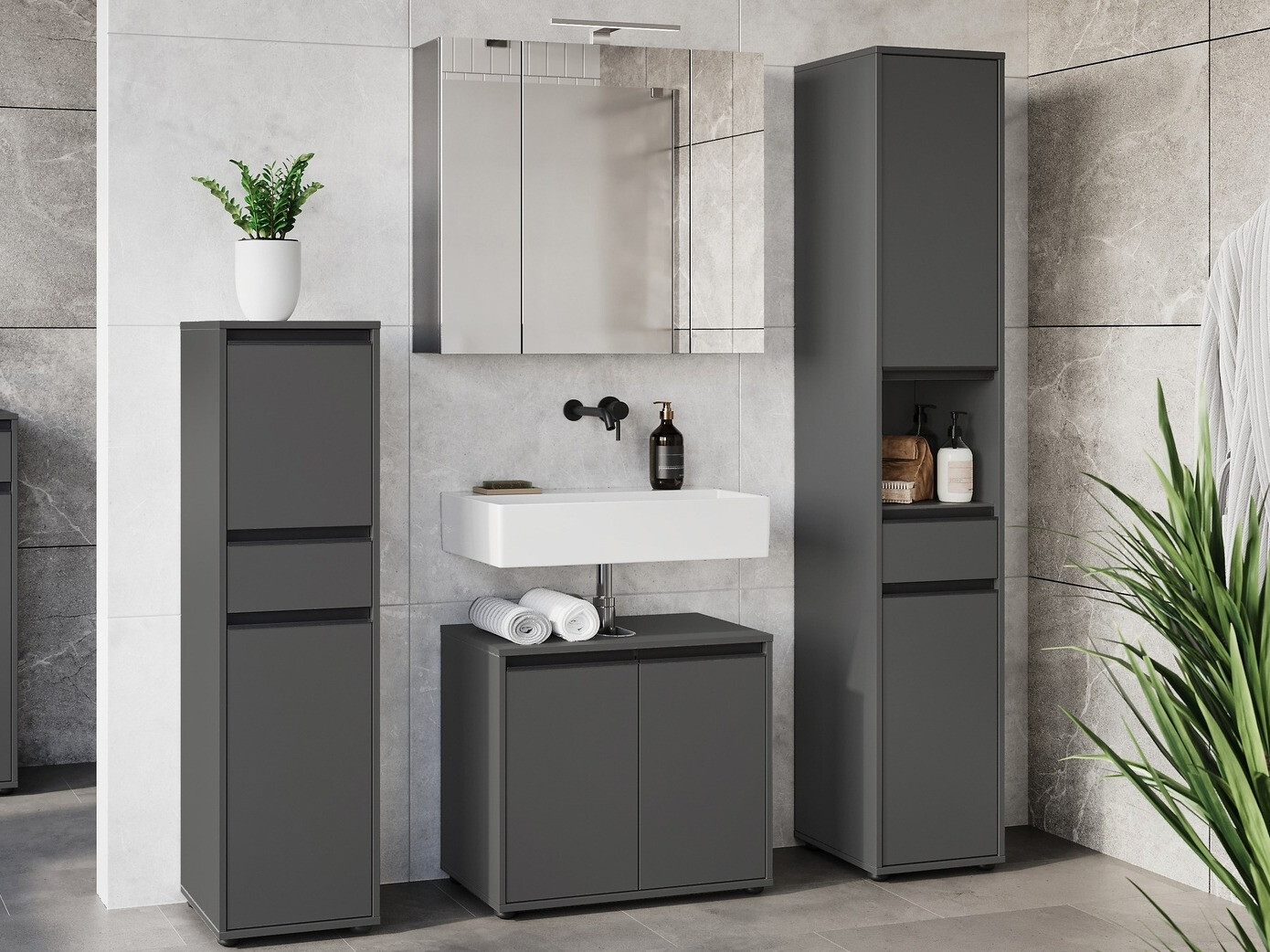 Conjunto para casa de banho Tensona 105