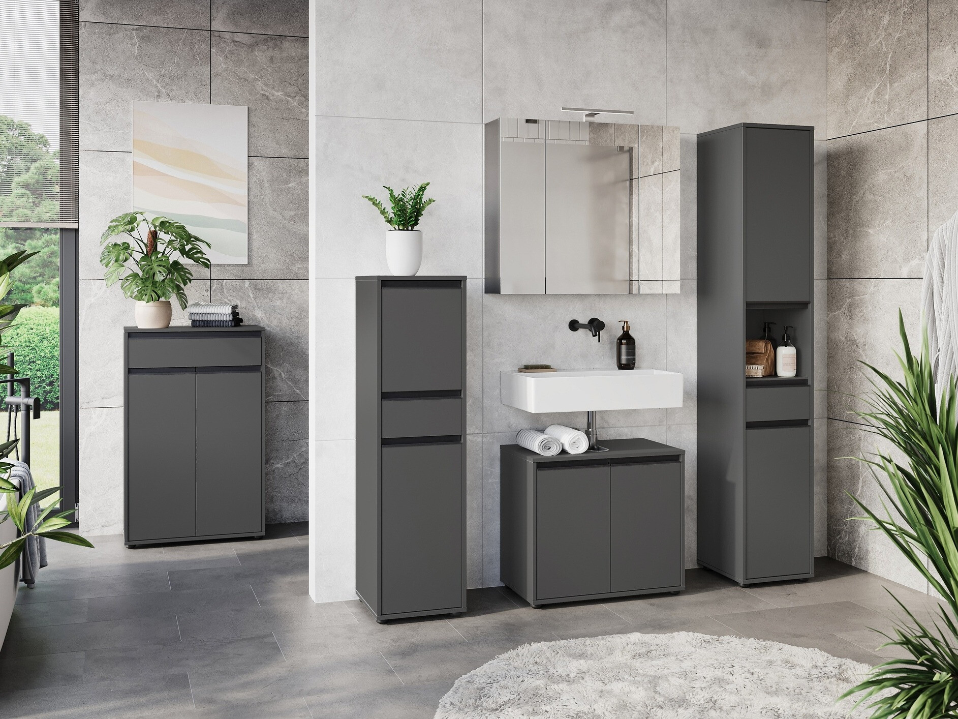 Conjunto para casa de banho Tensona 107