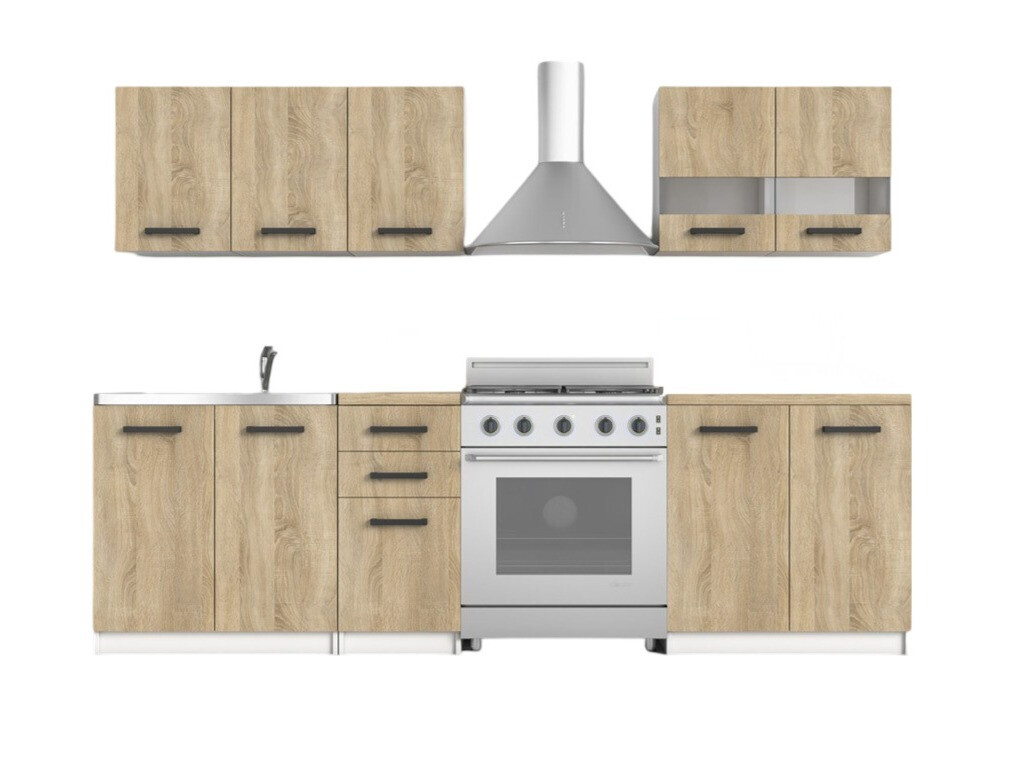 Conjunto para cozinha Mandeville 240 (Carvalho sonoma)