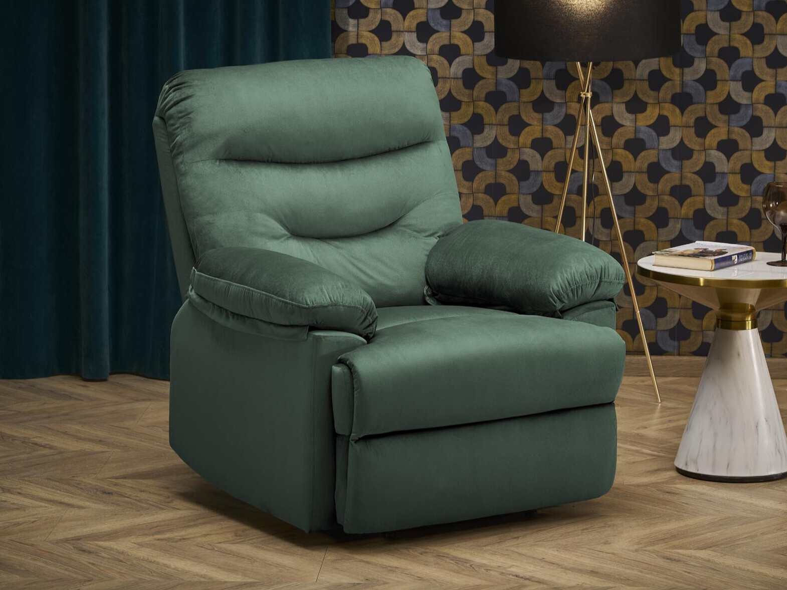 Poltrona reclinável Houston Terra (Verde)