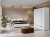 Conjunto para quarto Alfere 124 (Branco)