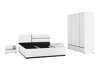 Conjunto para quarto Alfere 124 (Branco)