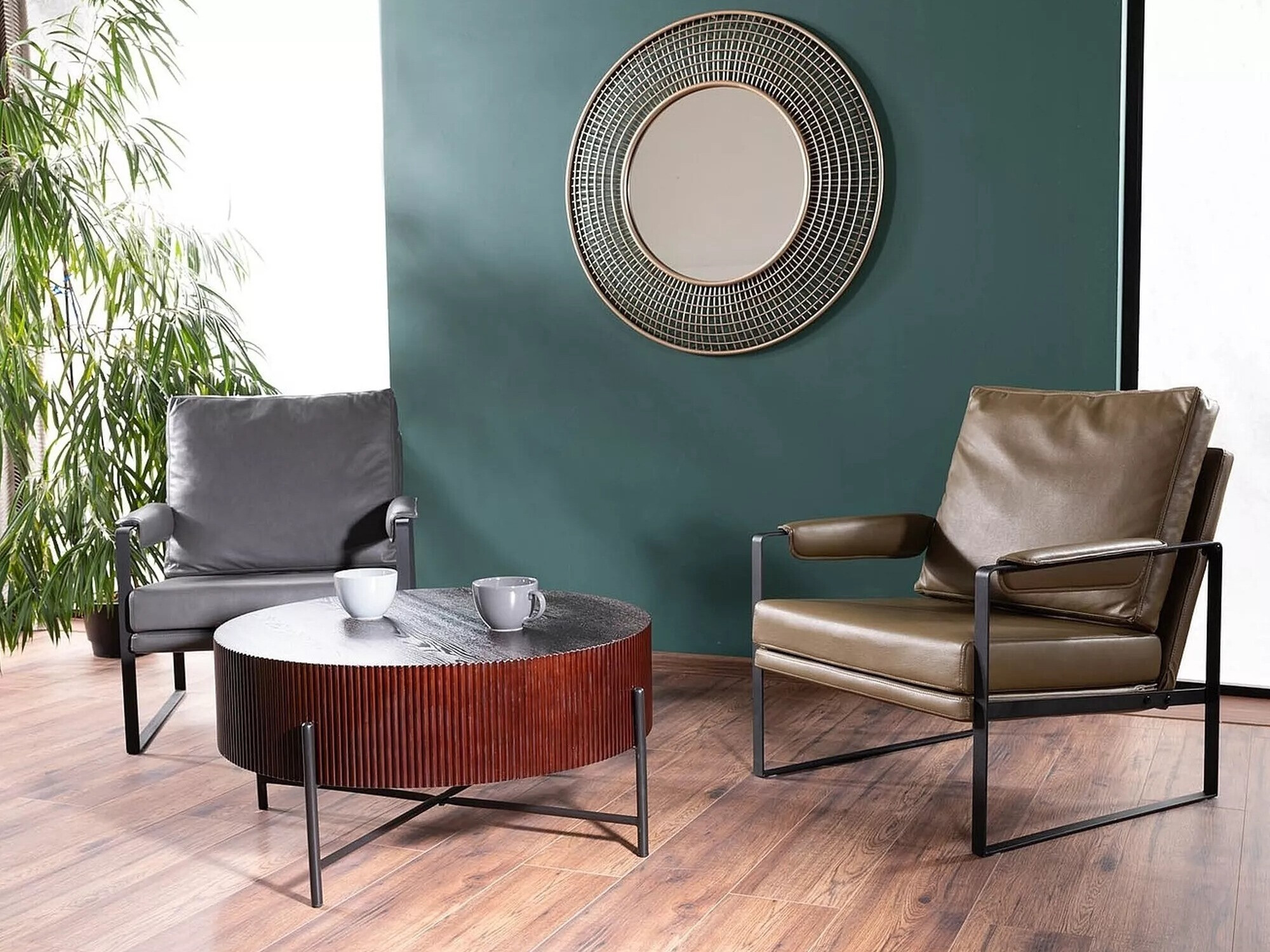 Mesa de centro Detroit 1071 (Nogueira escura)