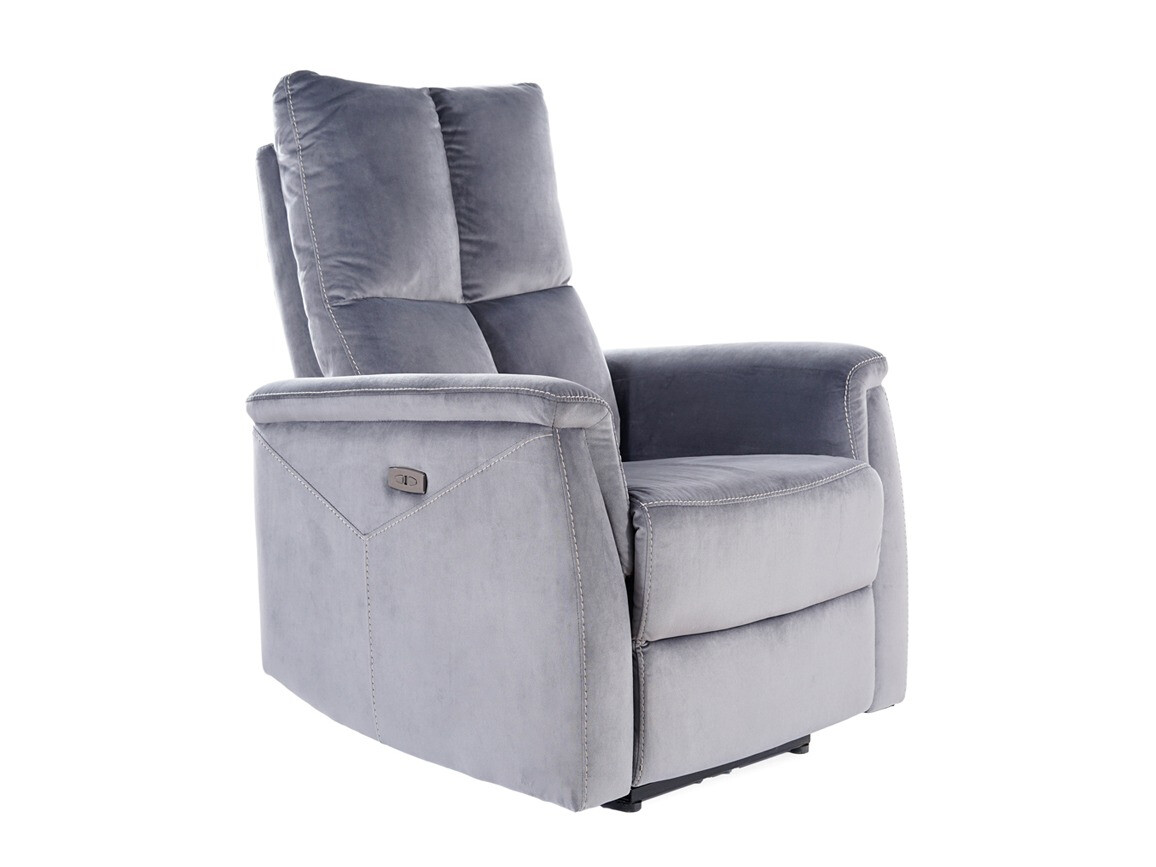 Poltrona reclinável Detroit 535 (Cinzento)