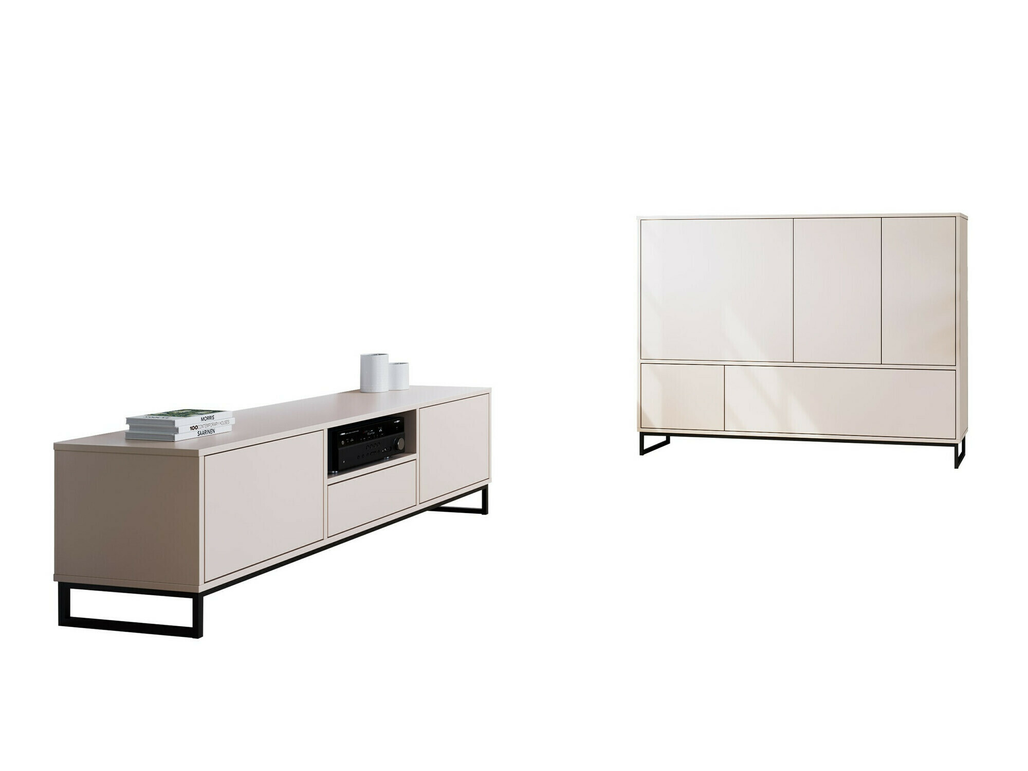 Conjunto para sala de estar Calcalo 109 (Bege)