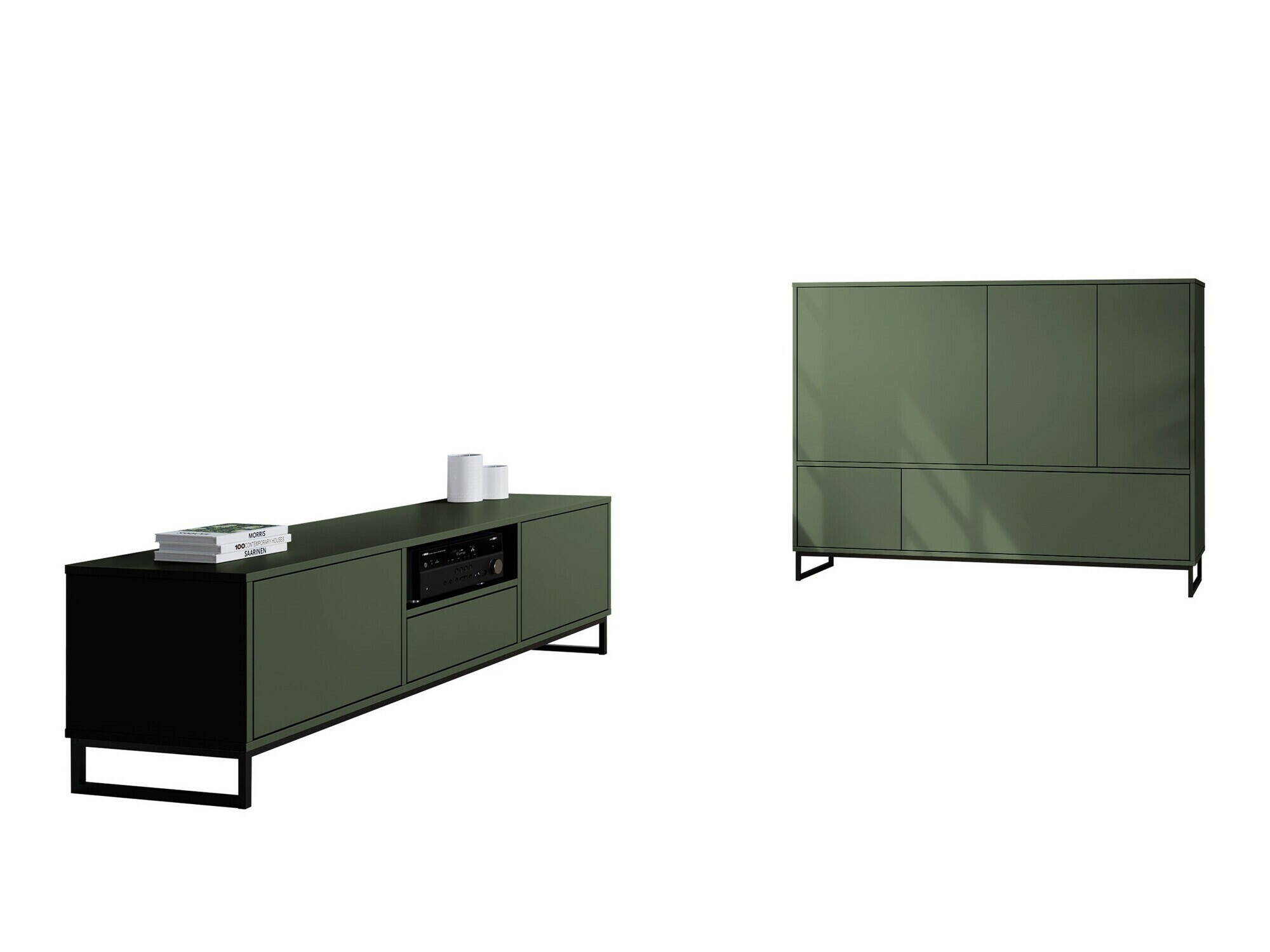 Conjunto para sala de estar Calcalo 109 (Verde)