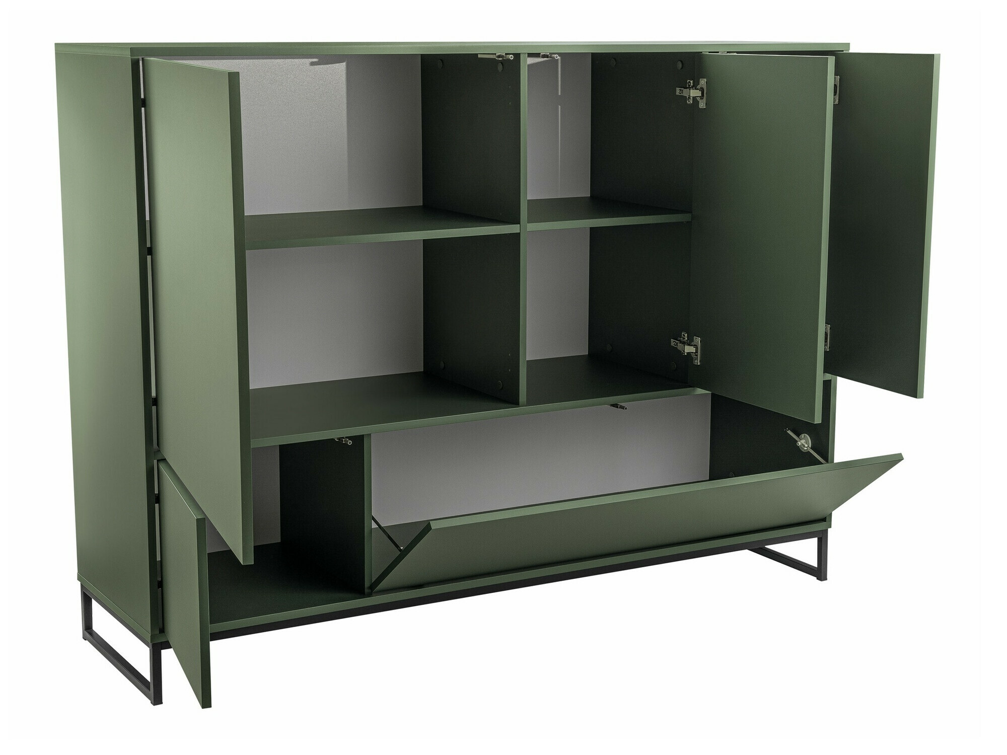Conjunto para sala de estar Calcalo 109 (Verde)