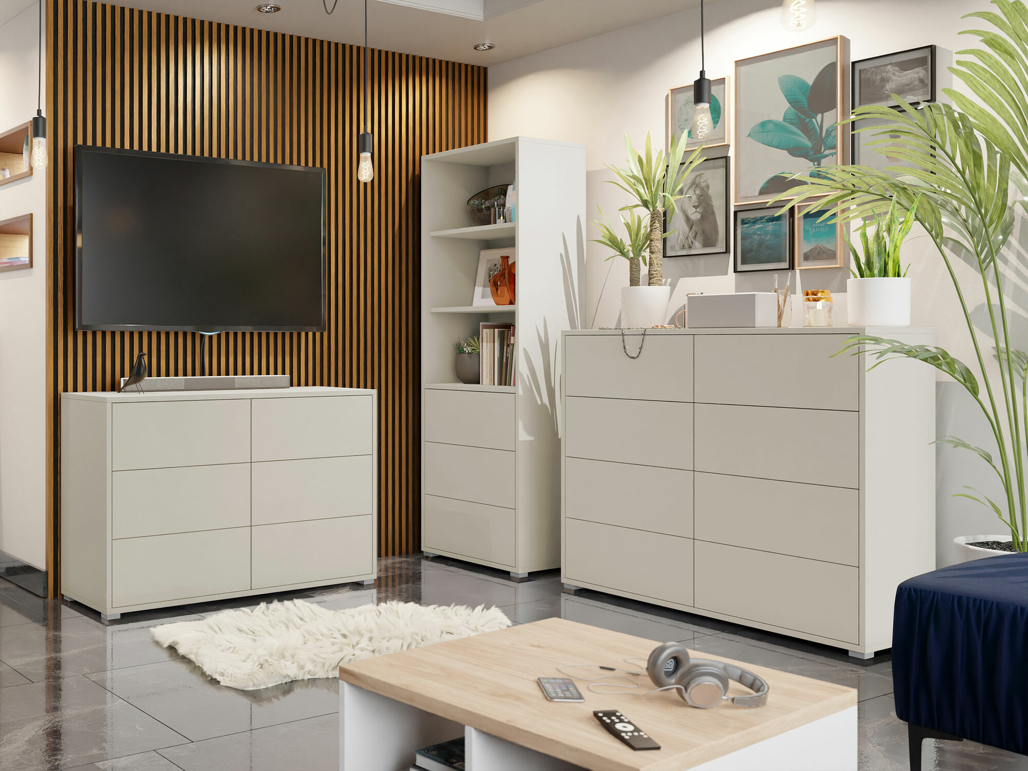 Cómoda Comfivo Fersoe 103 (Caxemira)