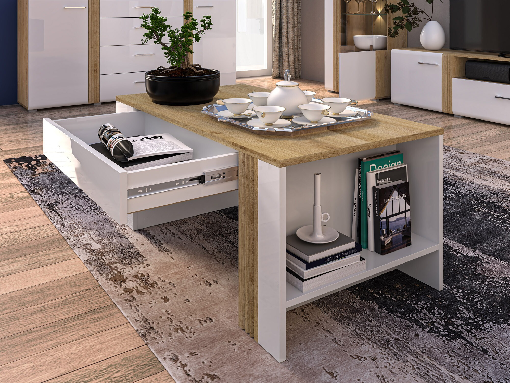 Mesa de centro Venleva 108