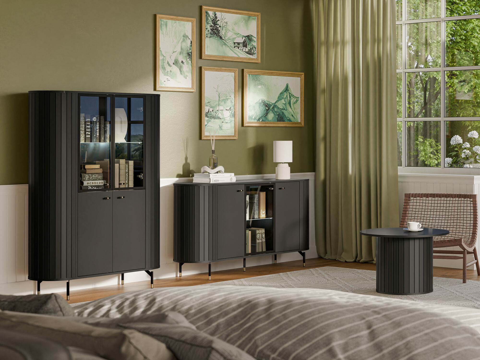 Mesa de centro Novmono 106 (Preto)