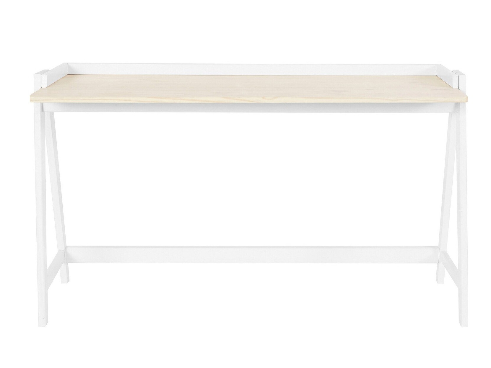 Mesa de escritório Denton 221 (Pinheiro + Branco)