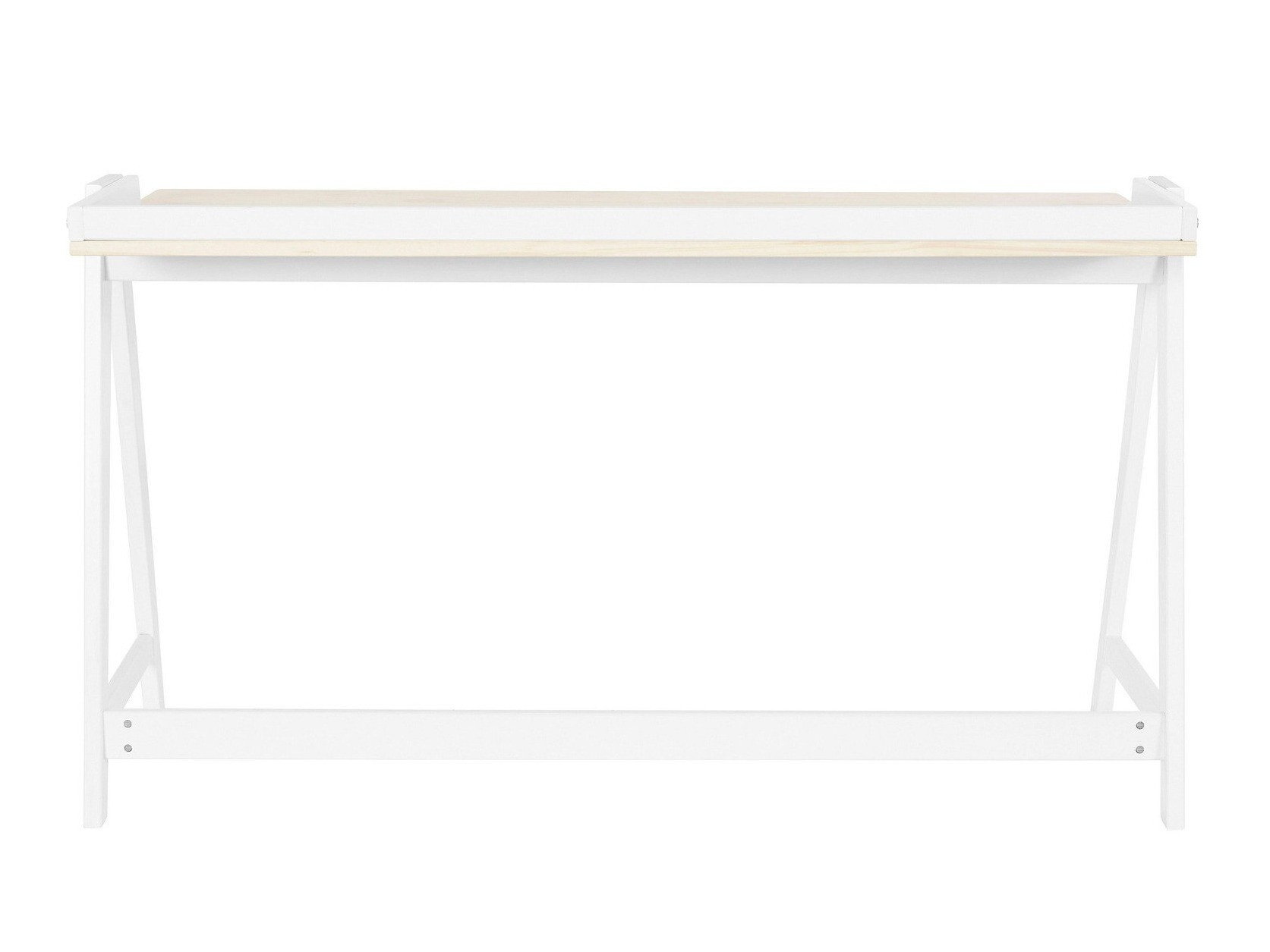 Mesa de escritório Denton 221 (Pinheiro + Branco)