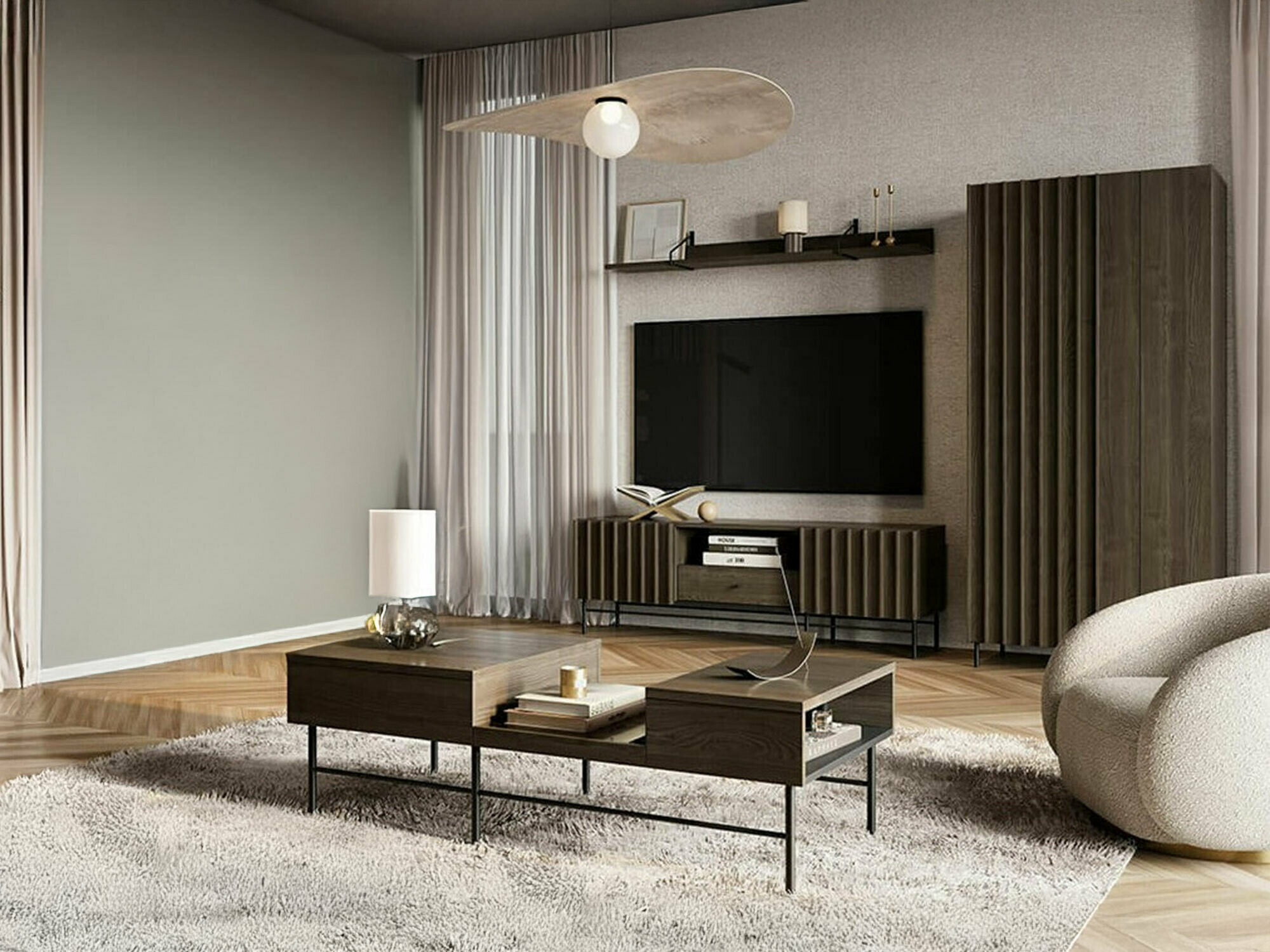 Conjunto para sala de estar Catevari 108