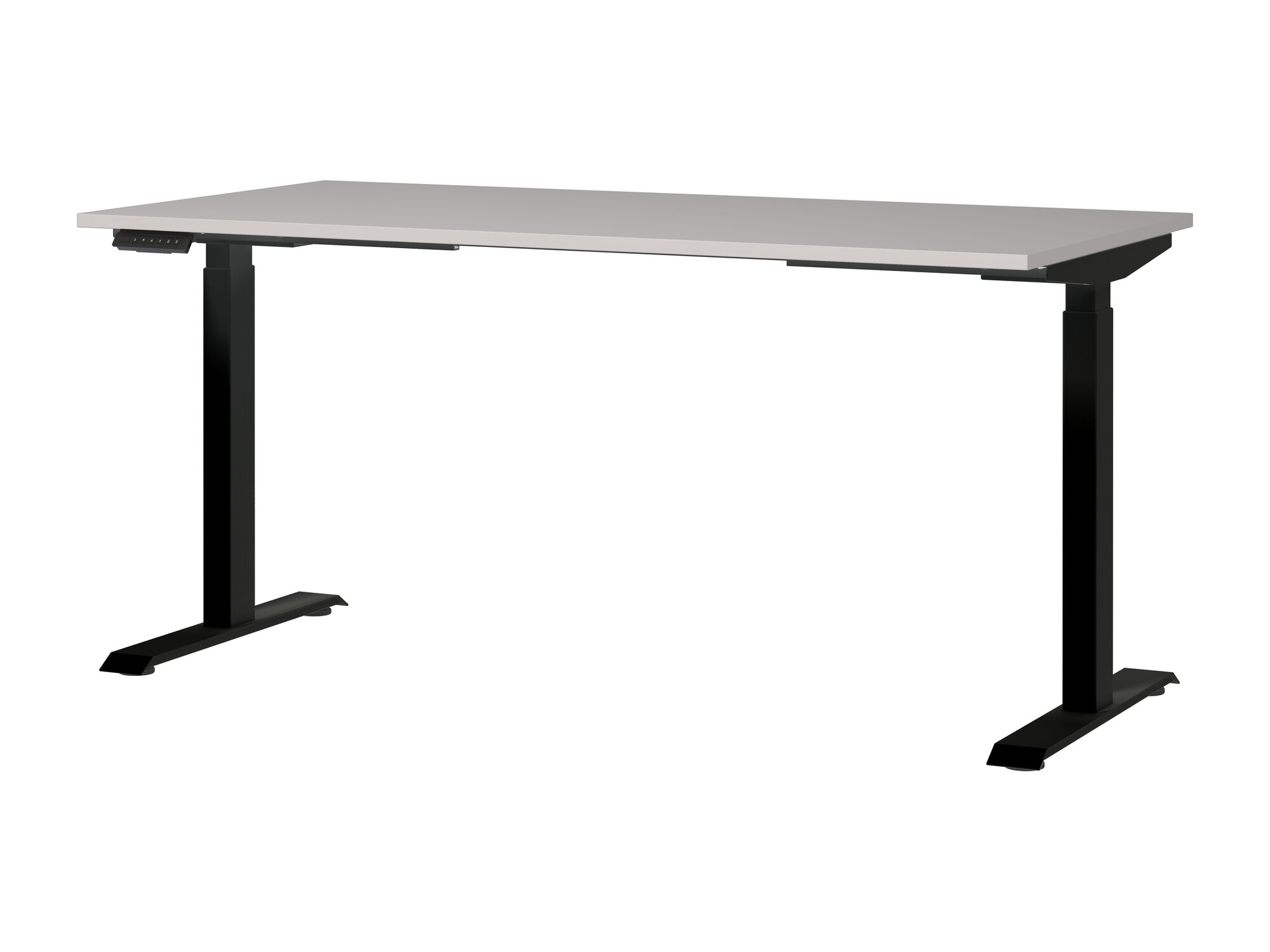 Secretária de trabalho com altura ajustável Sacramento 416 (Caxemira + Preto)