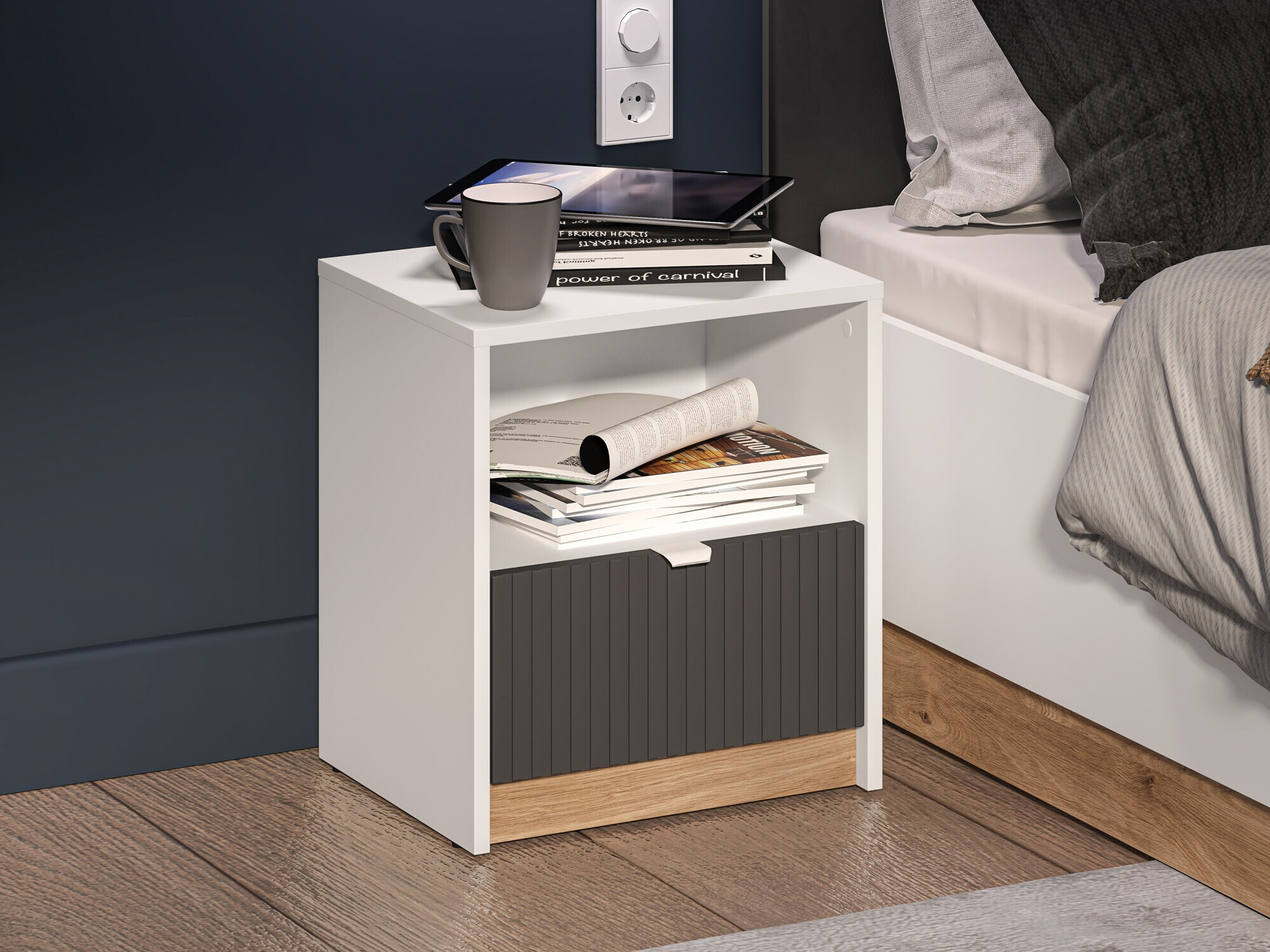 Mesa de cabeceira Orlviro 106