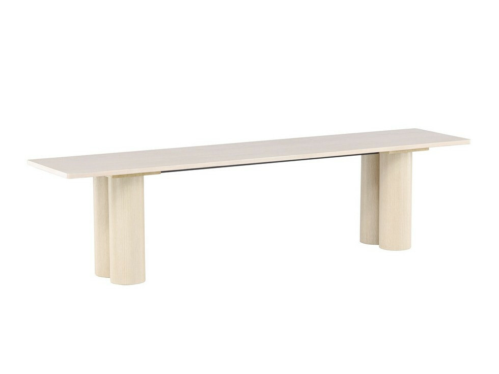 Mesa de centro Dallas 4498 (Castanho claro)