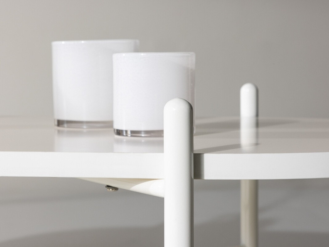 Mesa para revistas Dallas 4507 (Bege)