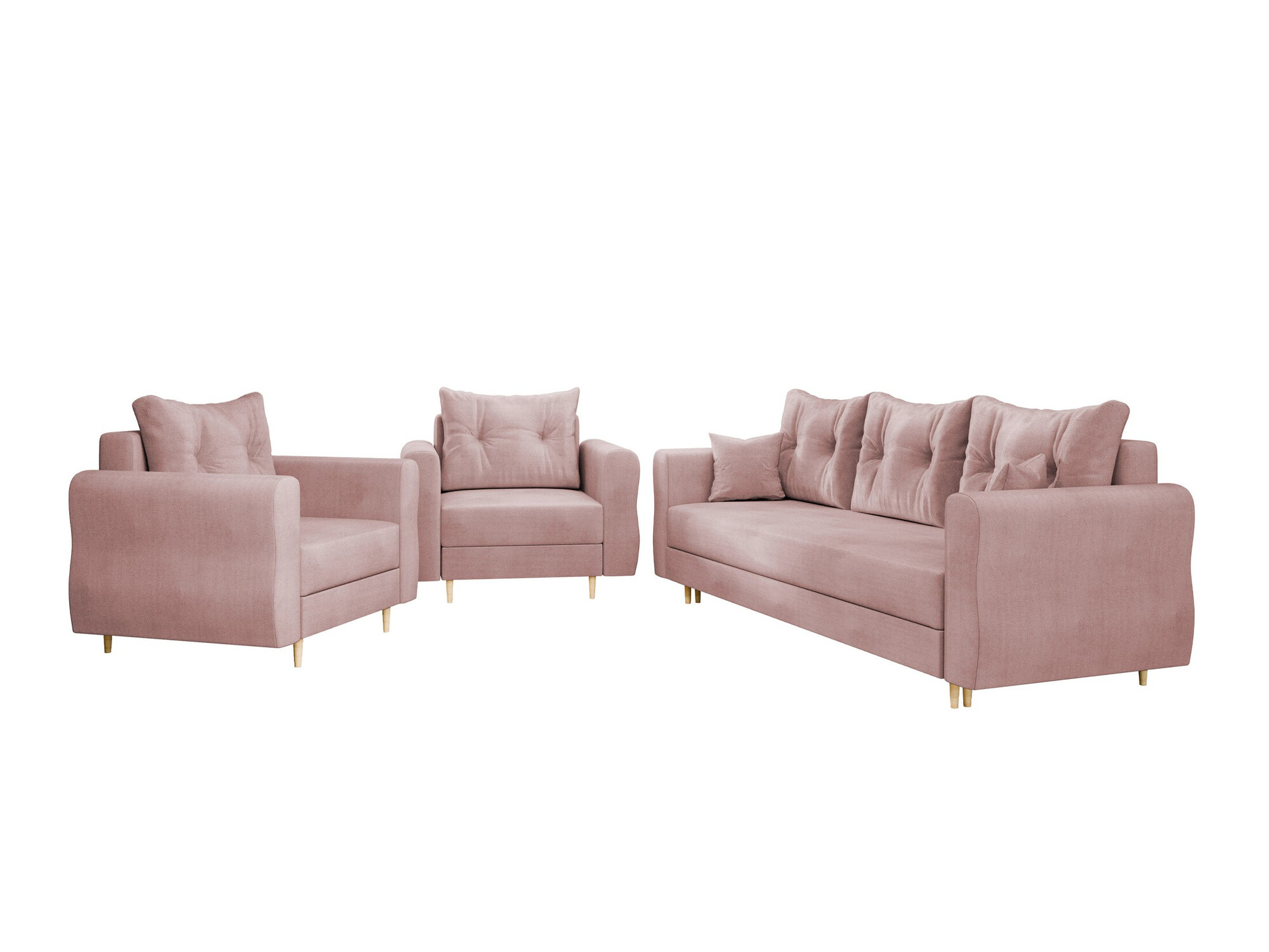 Conjunto de mobiliário estofado Veldala 106 (Manila 09)