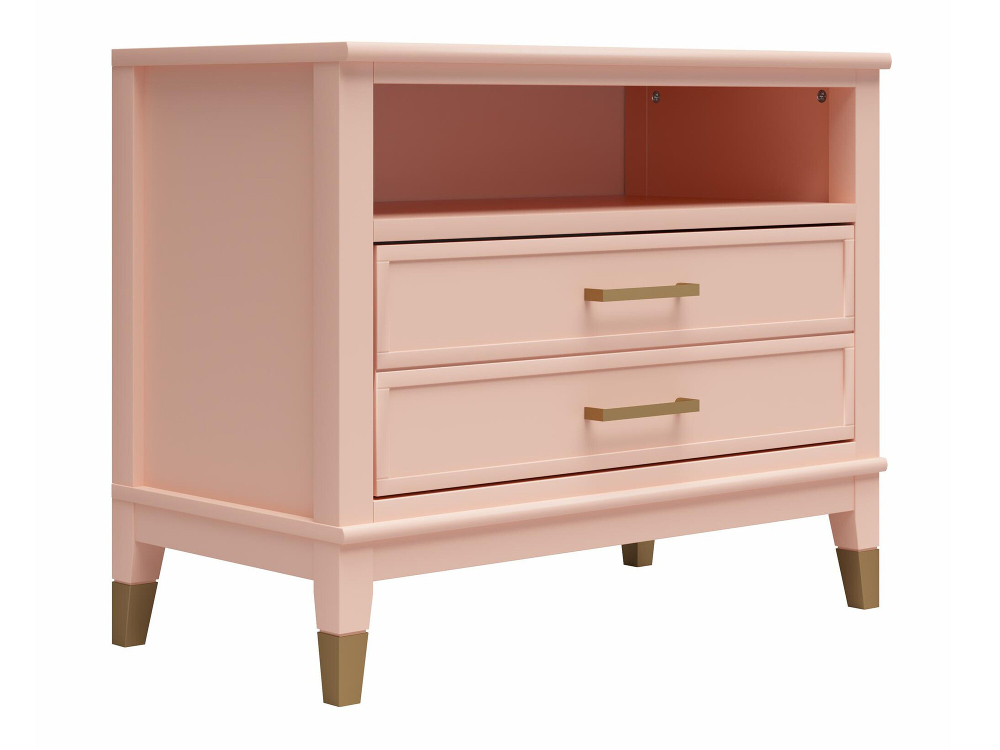 Mesa de cabeceira CosmoLiving by Cosmopolitan Belromu 107 (Rosé)