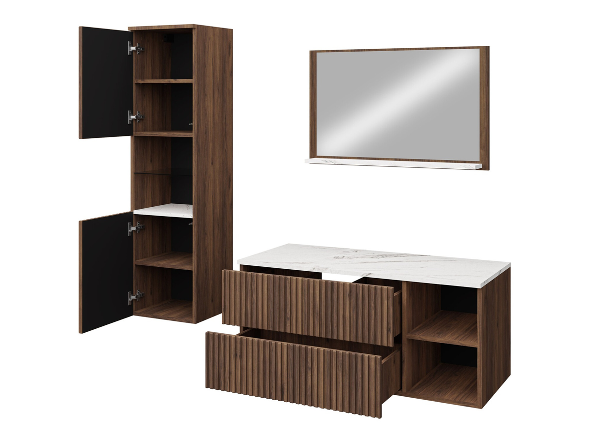Conjunto para casa de banho Ophruvi 104 (Branco)