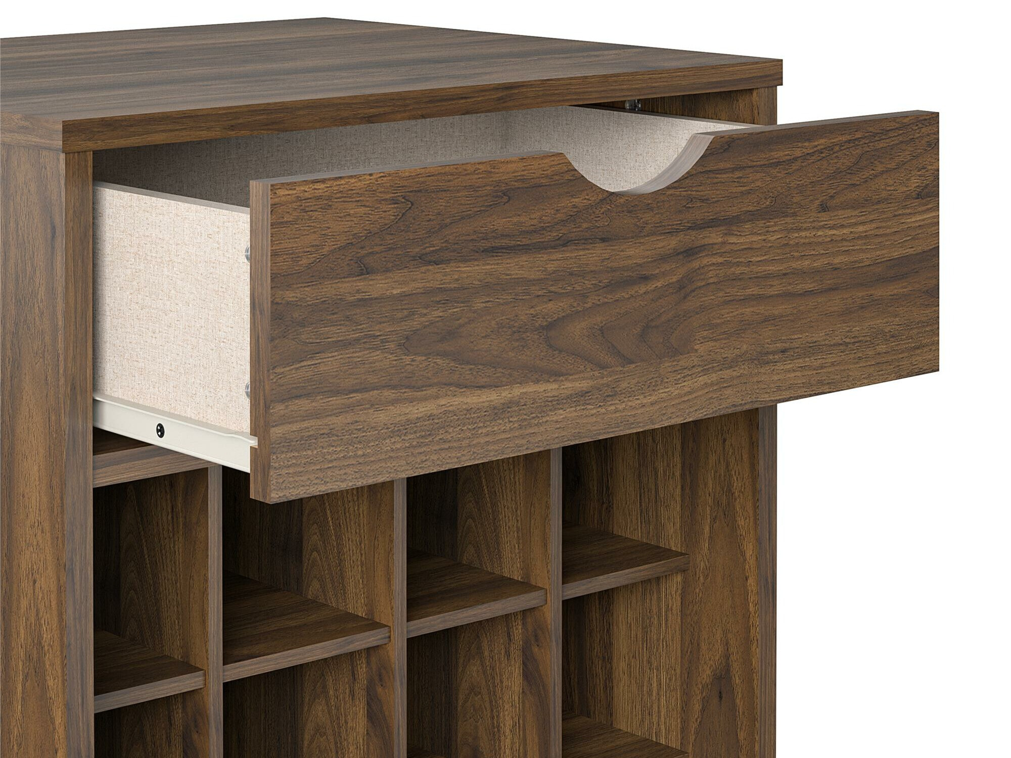 Mesa de apoio Novogratz 186 (Nogueira)