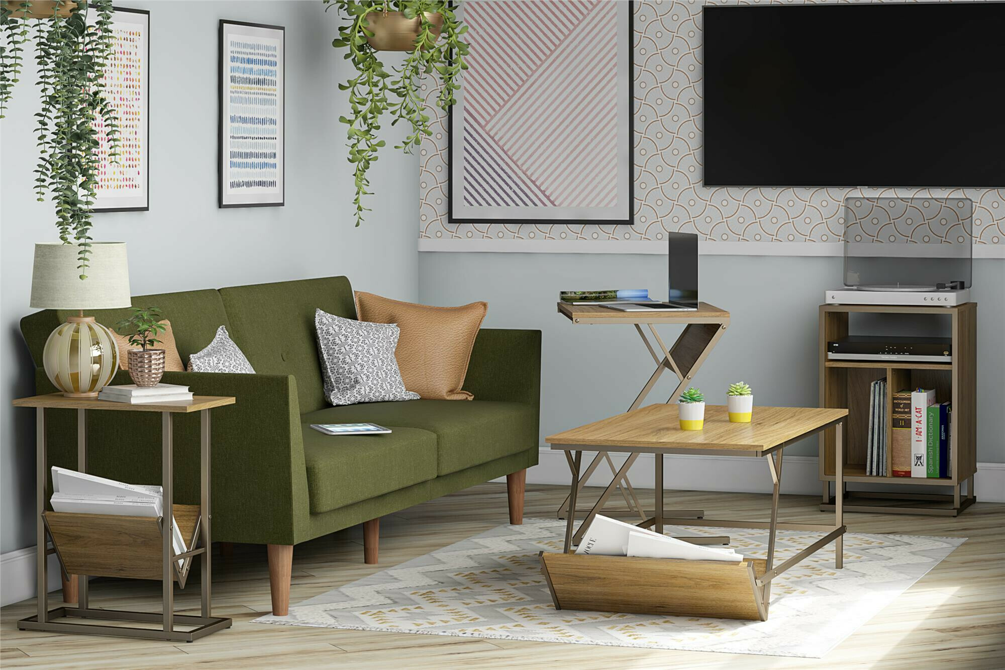 Mesa de centro Novogratz 185 (Noz)